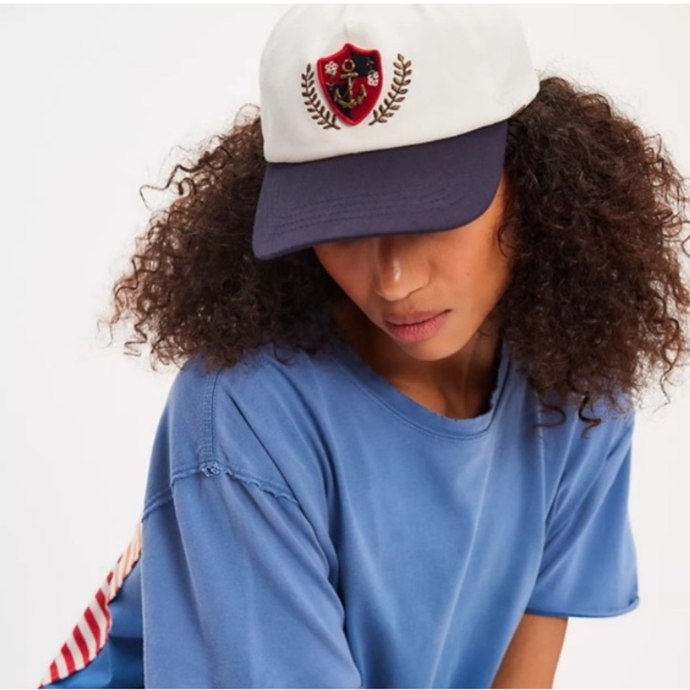 NWT Free People Anchor Charmed baseball hat